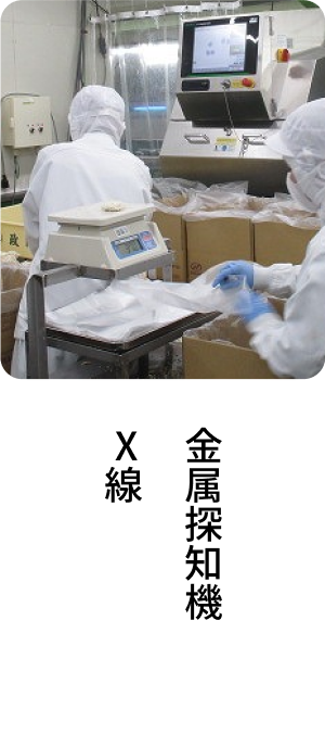 X線/金属探知機